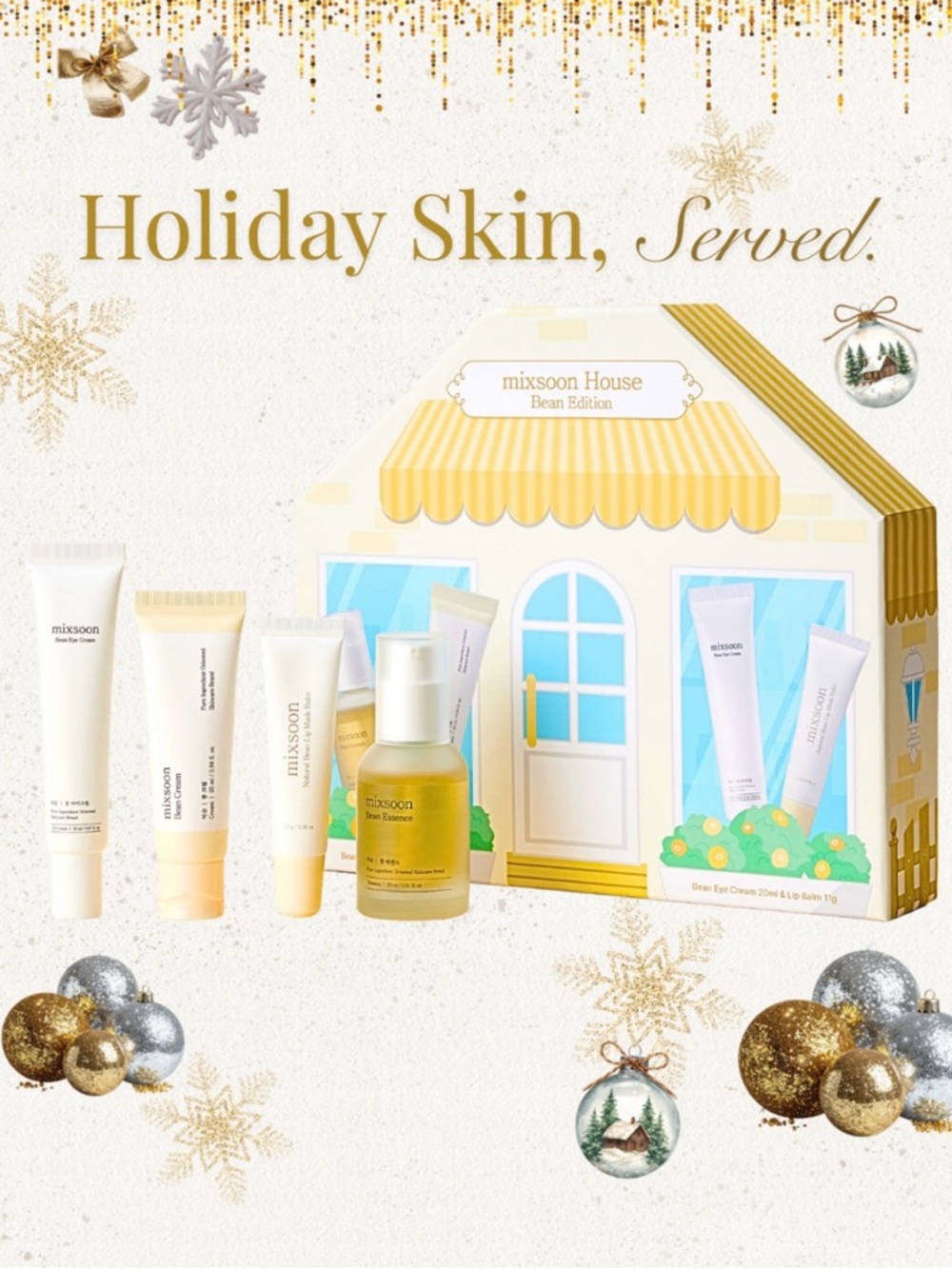 Mixsoon korean skincare set